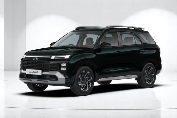 Hyundai Alcazar Color Robust Emerald Pearl Hyundai Alcazar Color Robust Emerald Pearl